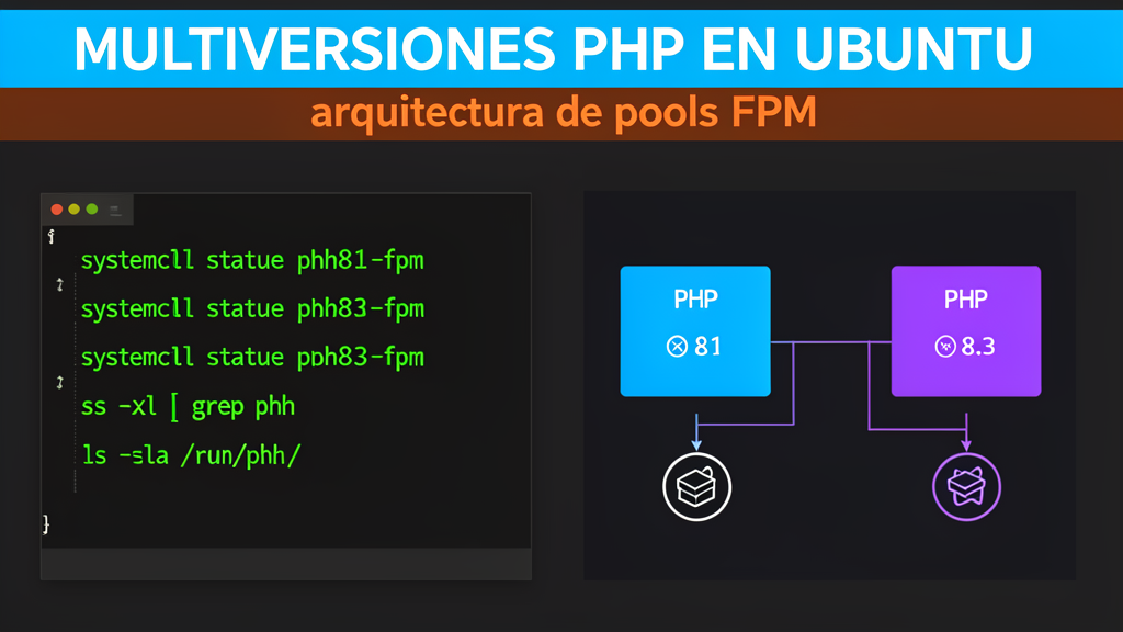 Multiversiones de PHP en Ubuntu: convivir sin volverse loco