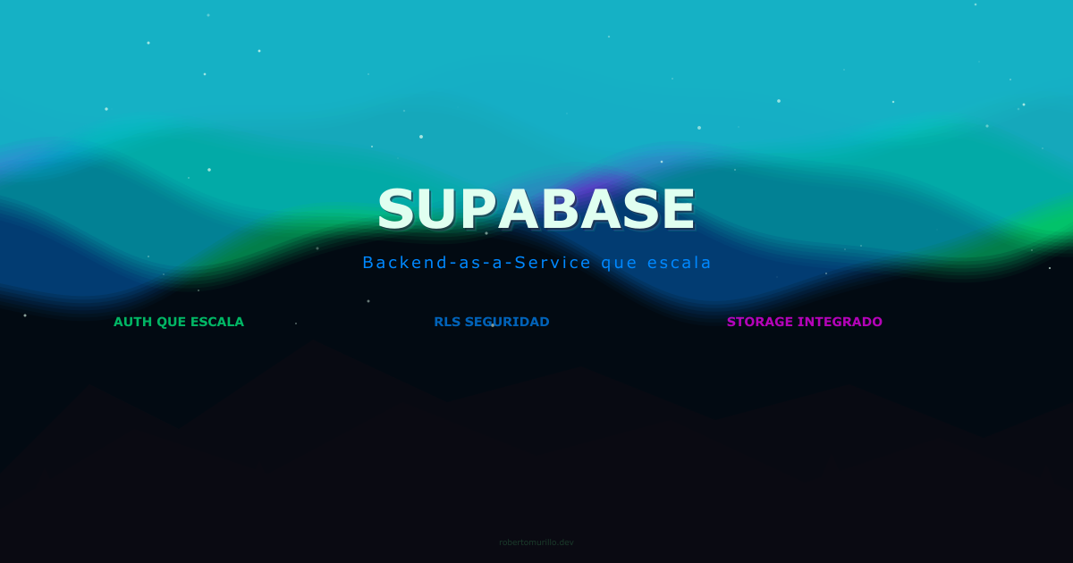 Supabase: Backend sin friccion
