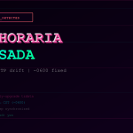 Featured glitch-hacker zona horaria